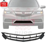 New Front Bumper Grille Textured Black Plastic For 2014-2016 Acura Mdx AC1036101. Fixed Price $61.60.