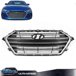Fit For 2017-2018 Hyundai Elantra Front Bumper Grille With Chrome Trim. Fixed Price $69.81.