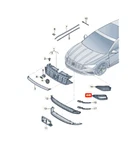 New Volkswagen Jetta MK7 Front Bumper Left Grille 17A853665L9B9. Fixed Price $116.90.