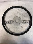 Used 1970-1974 Challenger Cuda Black Steering Wheel Mopar 3575563 73992. Fixed Price $99.99.
