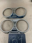 1967 Chevelle Malibu Camino Headlight Grille Trim Molding Bezel Set Pair. Fixed Price $69.99.