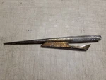1950 Kaiser Hood Ornament Shooting Arrow Pitted Parts Repair Hot Rat Rod (A414). Fixed Price $45.00.