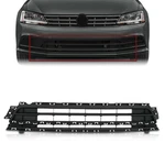 Fit 15-18 Volkswagen Jetta Front Bumper Face Bar Grille W/o Sensors VW1036136. Fixed Price $33.25.