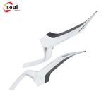 Front Lh+rh Chrome Grille Tirm Molding Plastic Durable For Mazda CX-30 2020-2023. Fixed Price $92.23.