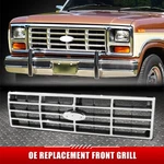 Square Mesh 82-86 Ford F150 F250 F350 F100 Bronco Oe Style Front Grille. Fixed Price $81.39.