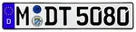 Bmw Munich Rear German License By Z Plates Wtih Unique Number New. Fixed Price $39.99.