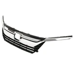 For Honda Odyssey 2018 19 Front Upper Grille+chrome Headlight Eyelid Molding. Fixed Price $94.00.