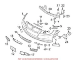 Genuine Oem Front Driver Left Outer Grille For Bmw 51117891395. Fixed Price $70.70.