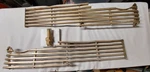 1957 Plymouth Belvedere, Savoy Gold Grille With Center Emblem. Fixed Price $250.00.