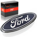 Blue & Chrome Front Grille Tailgate 9 Inch Oval Emblem Ford Explorer Edge. Fixed Price $15.99.