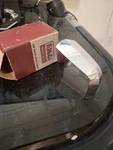 Nos Oem 1953 Ford Truck Custom Cab L.h Grille Tooth Chrome Piece BAAA-8165-B. Fixed Price $86.99.