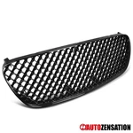 Fit 2002-2003 Maxima Pickup Glossy Black Mesh Front Bumper Hood Grille. Fixed Price $42.74.