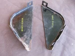 Nos Ford C4AZ-8182-A C4AZ-8183-A Inner Radiator Grille Support Bracket Pair. Fixed Price $94.99.