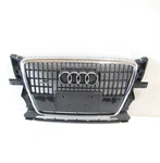 09-12 Audi Q5 Front Upper Grille With Chrome Trim Oem Black Damaged. Fixed Price $134.96.