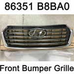 Oem Front Bumper Radiator Grille 86350B8BA0 For Hyundai Santa Fe 7SEAT 17-18. Fixed Price $448.84.