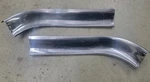 1958 Cadillac Hood Bar Extension End Trim Pair Chrome. Fixed Price $124.99.