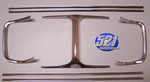 Grill Molding Trim Set Proper Anodized Aluminum Fits 1969 Dodge Charger Mopar. Fixed Price $249.95.