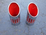 Mopar 1971 440 Pack 426 Hemi Nos Exhaust Tips Road Runner Charger R/t Gtx Bee. Fixed Price $2000.00.