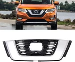 Front Bumper Upper Grille Fit For Nissan Rogue 2017-2020 Center Mesh Black. Fixed Price $100.74.
