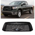 Black Front Grille For 2010-2013 Toyota Tundra Honeycomb Style With Frame. Fixed Price $209.00.