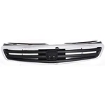 Grille For Honda Civic 1999-2000 Dx Ex Lx Sedan Us Models Chrome With Black. Fixed Price $50.93.