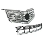 For Cadillac Srx 13-16 Front Bumper Upper+lower Grille Chrome Mesh Style. Fixed Price $98.00.