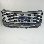 Used 2016 2018 Ford Explorer Upper Radiator Grille No Emblem FB53-8200-A. Fixed Price $247.50.