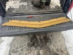 1953 1954 Ford Upper Radiator Grill Opening Under Hood Panel Nos. Fixed Price $180.00.