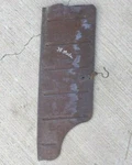 1938 Studebaker Center Grille Baffle Original Air Deflector Pan Divider. Fixed Price $185.00.