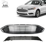 Ford Fusion 2017 2018 Front Upper&lower Grille Assembly HS73-8200. Fixed Price $70.31.