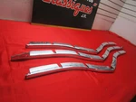 1949 Chrysler Grille Molding Bar Trim Set Of 3. Fixed Price $139.95.