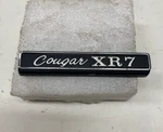 1971 1972 1973 Mercury Cougar XR7 Glove Box Door Emblem Oem. Fixed Price $29.99.