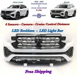 Oem 2024-2026 Vw Volkswagen Atlas & Cross Sport Front Bumper Opal White Pearl 25. Fixed Price $1700.00.