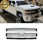 For 2015-2018 2019 Chevrolet Silverado 2500 Hd Front Bumper Grille Summit White. Fixed Price $274.99.