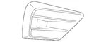 Genuine Volvo Trim Panel 31455077. Fixed Price $97.80.