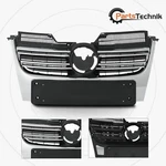 For 05-10 Volkswagen Jetta MK5 Sedan Front Upper Grille Black&chrome Trim. Fixed Price $46.99.