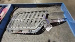 Driver Left Grille Upper Bright Bars Fits 10-12 Mkz 863167. Fixed Price $225.00.