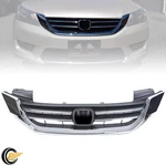 New Front Bumper Radiator Upper Chrome Grill For Honda Accord 2013 2014 2015. Fixed Price $47.50.