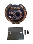 Datsun Nissan 50TH Anniversary Front Grille Emblem Badge Nos Japan. Fixed Price $289.00.