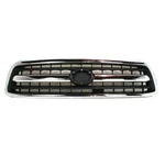For 00-02 Tundra Pickup Truck 3.4L & 4.7L Front Grille Assembly Chrome Black. Fixed Price $113.95.