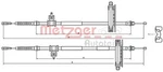 Original Metzger Cable Pull Parking Brake 10.5359 Ford. Fixed Price $65.72.