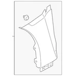 Genuine Subaru Molding 91112VA101NN. Fixed Price $96.41.