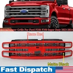 Front Bumper Grille Assembly Ford F250 F350 Super Duty 23-24 Race Red. Fixed Price $285.69.