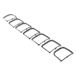 For Jeep Wagoneer 2022 Mopar 7FG49SKSAA Grille Molding. Fixed Price $481.95.