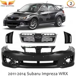 Front Bumper Cover Paintable & Grille Kit For 2011-2014 Subaru Impreza Wrx. Fixed Price $350.00.
