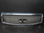 2014-2017 Infiniti Q50 Grille Upper Chrome Oem W Camera Spot Pitted. Fixed Price $110.49.