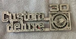 Original 1975-1980 Chevrolet Custom Deluxe 30 Fender Emblem Pickup/suburban. Fixed Price $24.99.