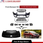 Complete Front Bumper Kit W/parking Sensor Hol For 2021 - 2023 Chrysler Pacifica. Fixed Price $563.70.