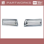 Horn Grille For Porsche 911 Swb 912 To -'68 Plastic Chrome L+r. Fixed Price $530.37.