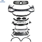Front Bumper Cover Grille Splash Shield Fender Flare Set For 2020- 22 GLC43 Amg. Fixed Price $1159.93.